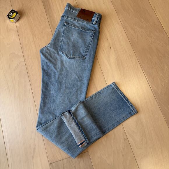 Hiroshi Kato Selvedge Jeans 31 Blue Pen Slim Streeatwear Japan Denim - Picture 11 of 11